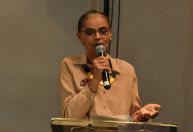 Marina Silva abre Fórum Econômico Mundial em debate sobre mudanças climáticas