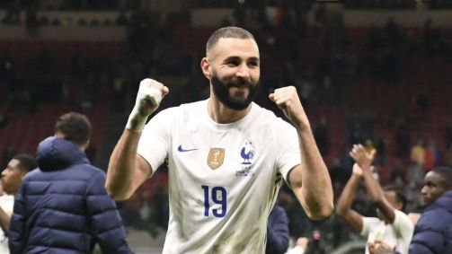 Benzema, centroavante da seleção francesa