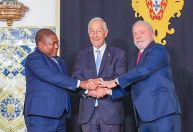 Lula se reúne com presidentes de Portugal e Moçambique