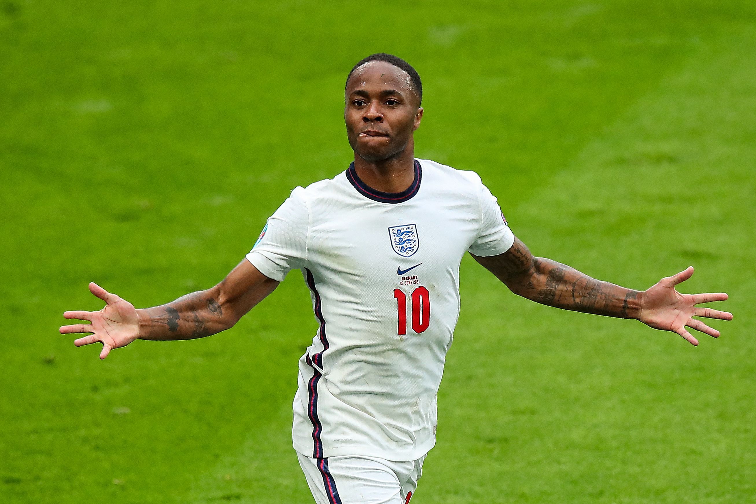 Sterling nasceu em Kingston, capital da Jamaica, e posteriormente se mudou para Londres / Photo by Robbie Jay Barratt - AMA/Getty Images