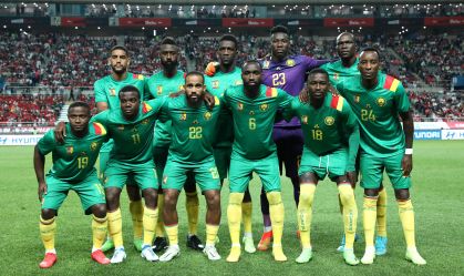 Seleção de Camarões se prepara para estreia na Copa do Catar