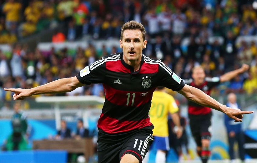 Miroslav Klose deixou sua marca no Mineirão / Photo by Robert Cianflone/Getty Images