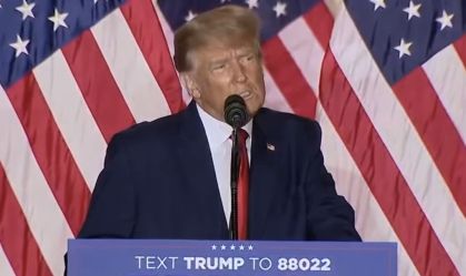 O ex-presidente dos Estados Unidos Donald Trump anunciou nesta terça (15) que disputará a eleição em 2024