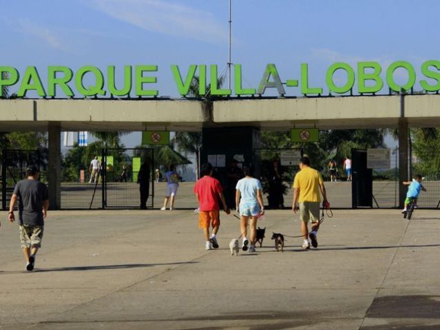 Entrada do parque Villa-Lobos / Reprodução/ parquevillalobos.net