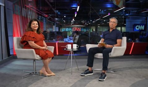 Luiza Trajano e Abilio Diniz