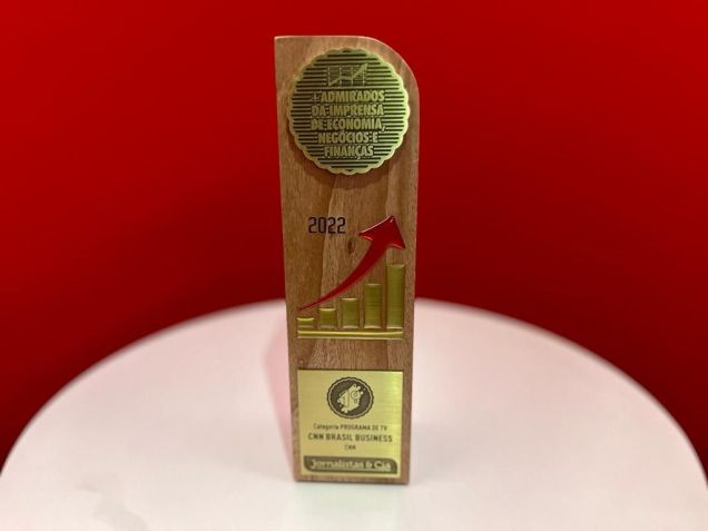 O programa CNN Soft Business venceu a premiação +Admirados da Imprensa de Economia