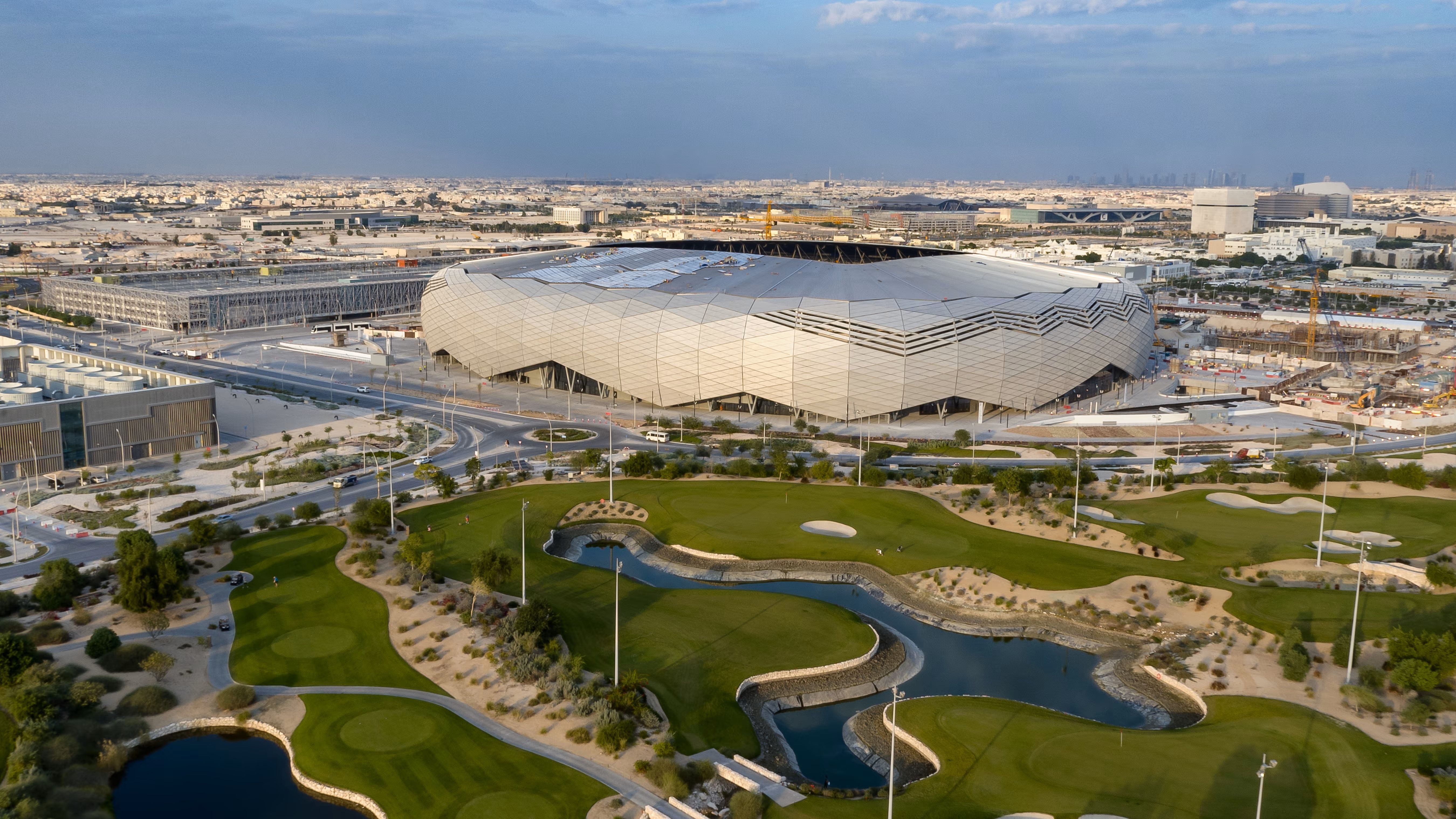 O estádio Education City fica na cidade de Al Rayyan, em uma área cercada por universidades. / Divulgação