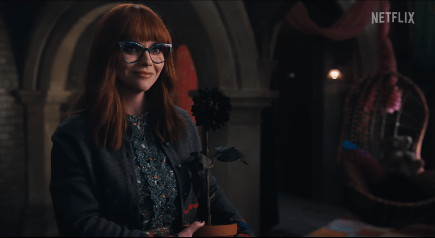 Christina Ricci em "Wandinha" / Reprodução/YouTube