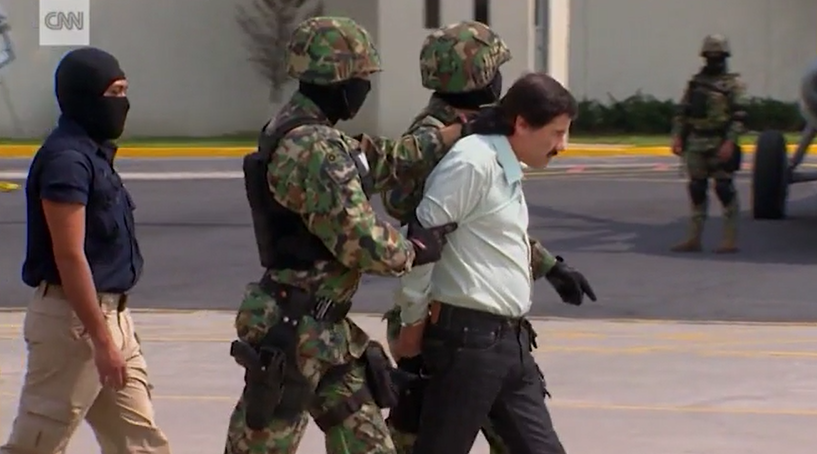 Joaquín Guzmán "El Chapo" • Reprodução/CNN