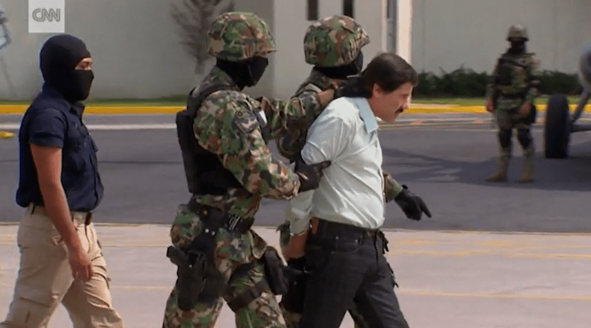 Joaquín Guzmán "El Chapo" • Reprodução/CNN