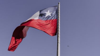Bandeira do Chile.