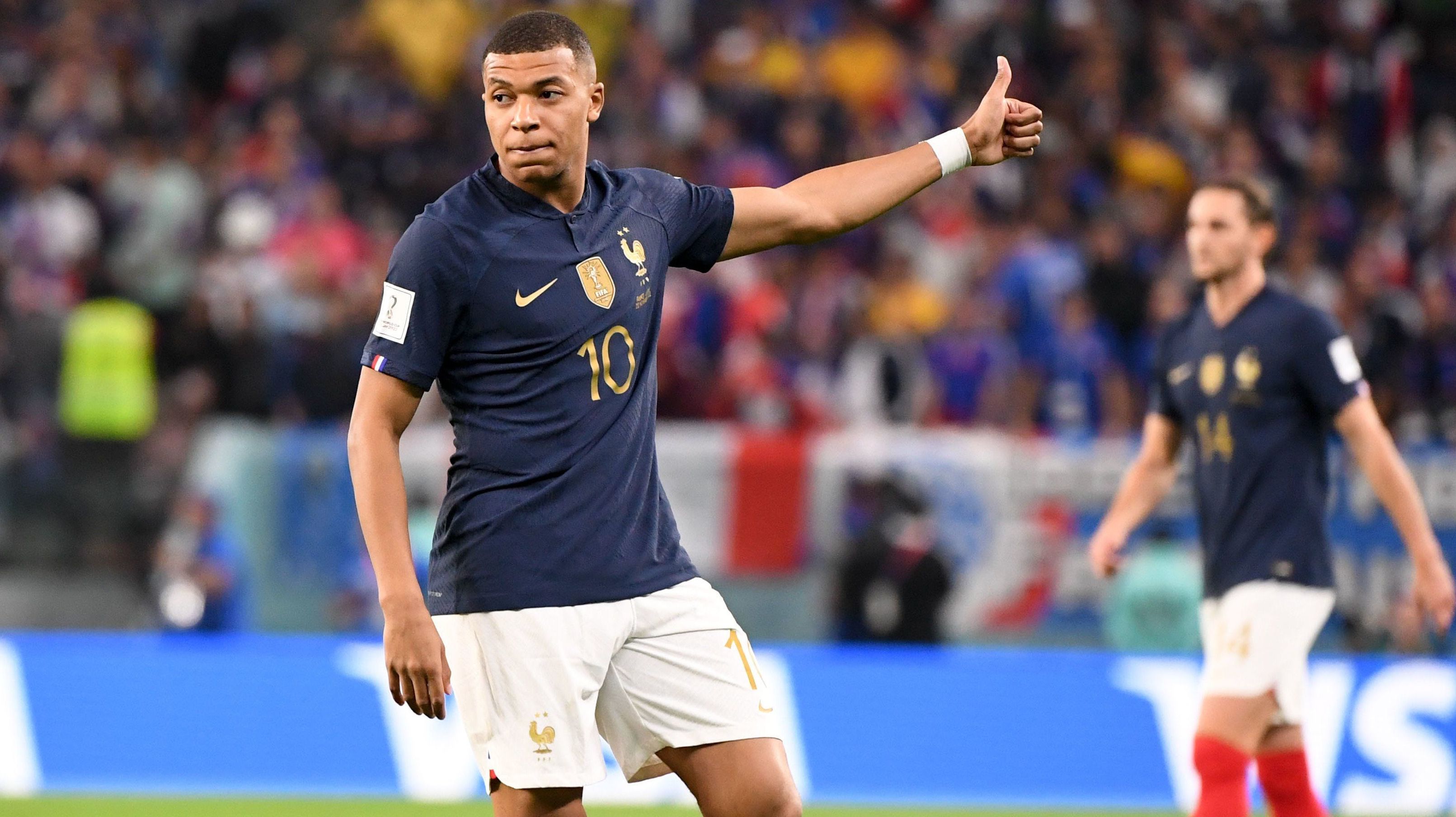 Mbappé foi um dos destaques na goleada da França sobre a Austrália
