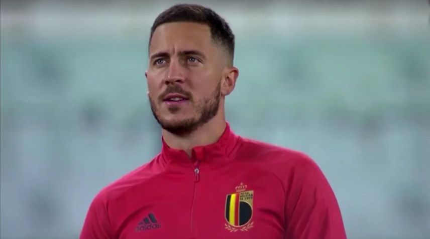 Hazard, jogador da Bélgica. Reuters