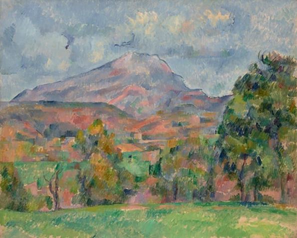 "La Montagne Sainte-Victoire", de Cézanne, atraiu o segundo maior preço de venda da noite, alcançando quase US$ 137,8 milhões / Christie´s