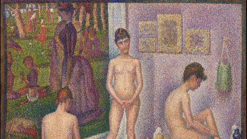 "Les Poseus, Ensemble" de Georges Seurat