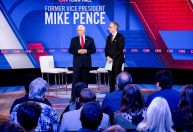 Mike Pence diz à CNN que não apoiará Trump na candidatura para 2024