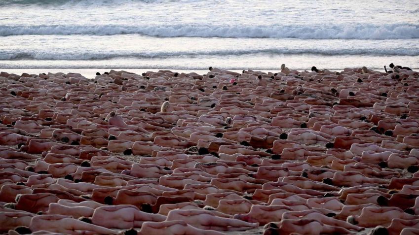 O ensaio foi projetada para aumentar a conscientização sobre o câncer de pele / Saeed Khan/AFP/Getty Images