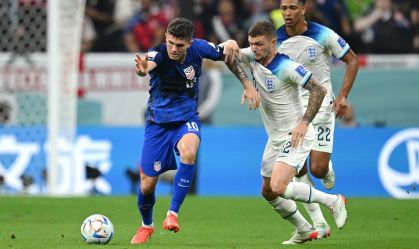 Em jogo pouco criativo, Inglaterra e EUA empatam pelo grupo B da Copa do Mundo