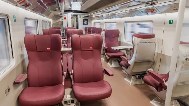 Assentos na classe Singular Only You / Iryo