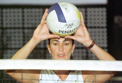 Retrato da ex-jogadora de vôlei e então técnica do Vasco, Maria Isabel Barroso Salgado, mais conhecida apenas por Isabel, no Rio de Janeiro.