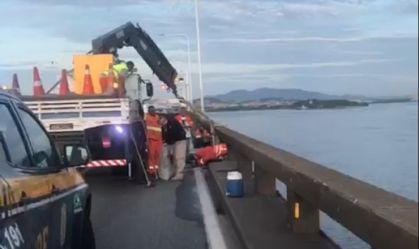 Ponte Rio-Niterói passa por reparos e nova vistoria nesta terça-feira (15)