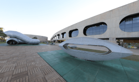 Estrutura do Centro Cultural Banco do Brasil (CCBB), em Brasília