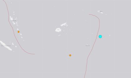 Terremoto de magnitude 7,1 atinge a região de Tonga