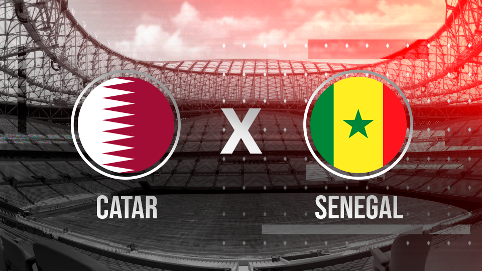 Catar e Senegal se enfrentam nesta sexta-feira (25), às 10h
