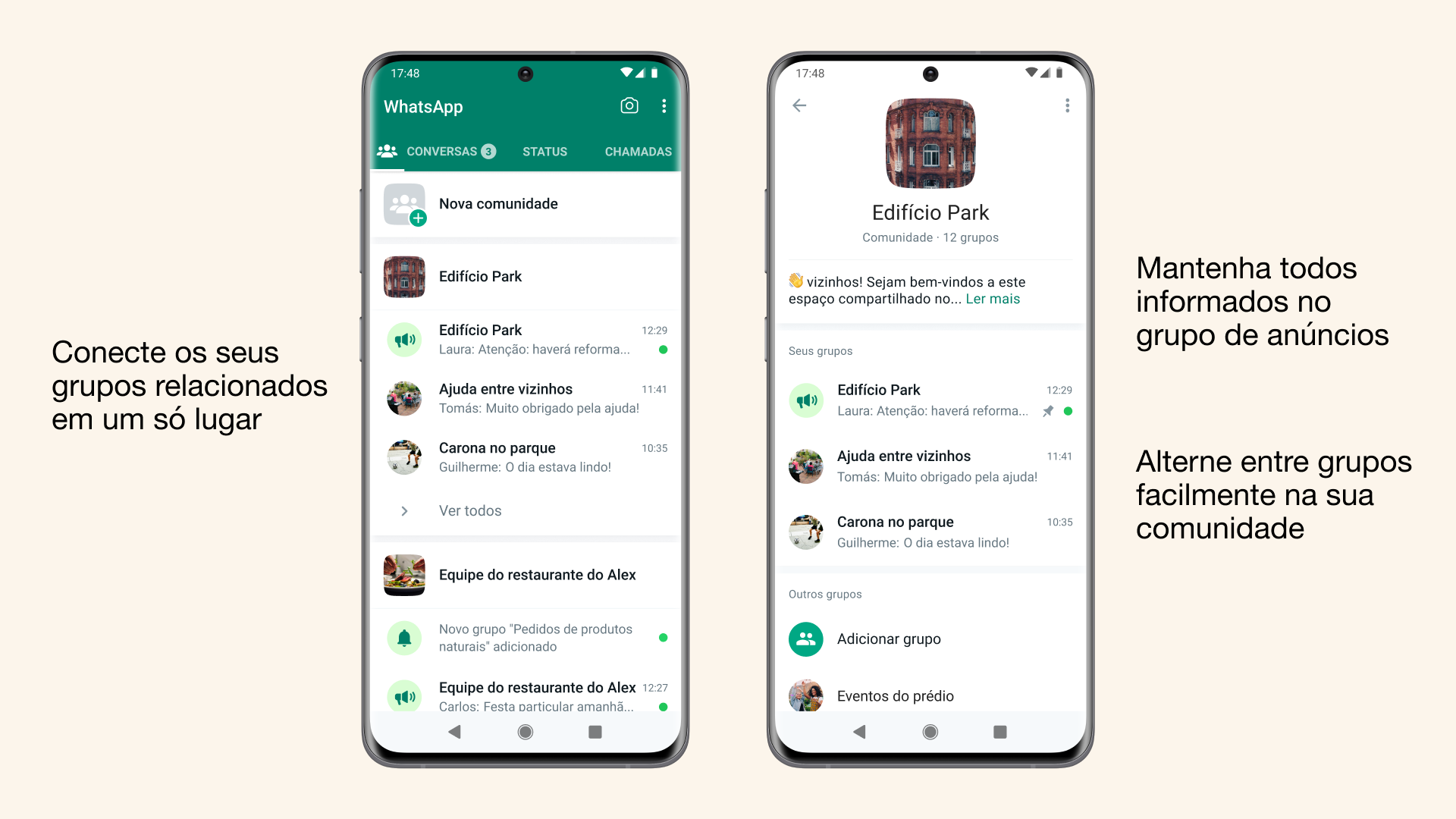 WhatsApp libera recurso "Comunidades" / Divulgação/ WhatsApp
