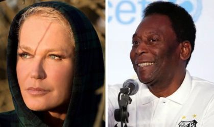 Xuxa homenageia Pelé: "Que a dor da perda se transforme em boas lembranças"