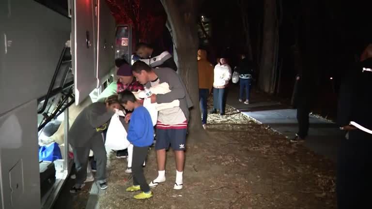 Migrants dropped at VP Harris' home on freezing Christmas Eve