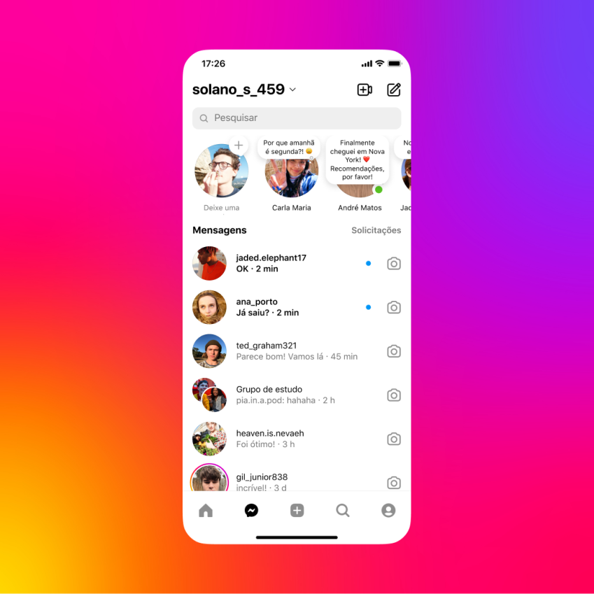 Nova ferramente é semelhante a um post-it. / Reprodução/ Instagram