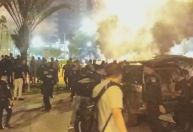 Em Brasília, manifestantes são dispersados com bombas e gás pimenta; veja vídeos