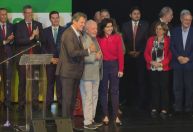 Tebet chama Haddad para foto após ser anunciada como ministra do Planejamento