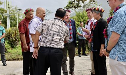 Michael McCormack na Micronésia