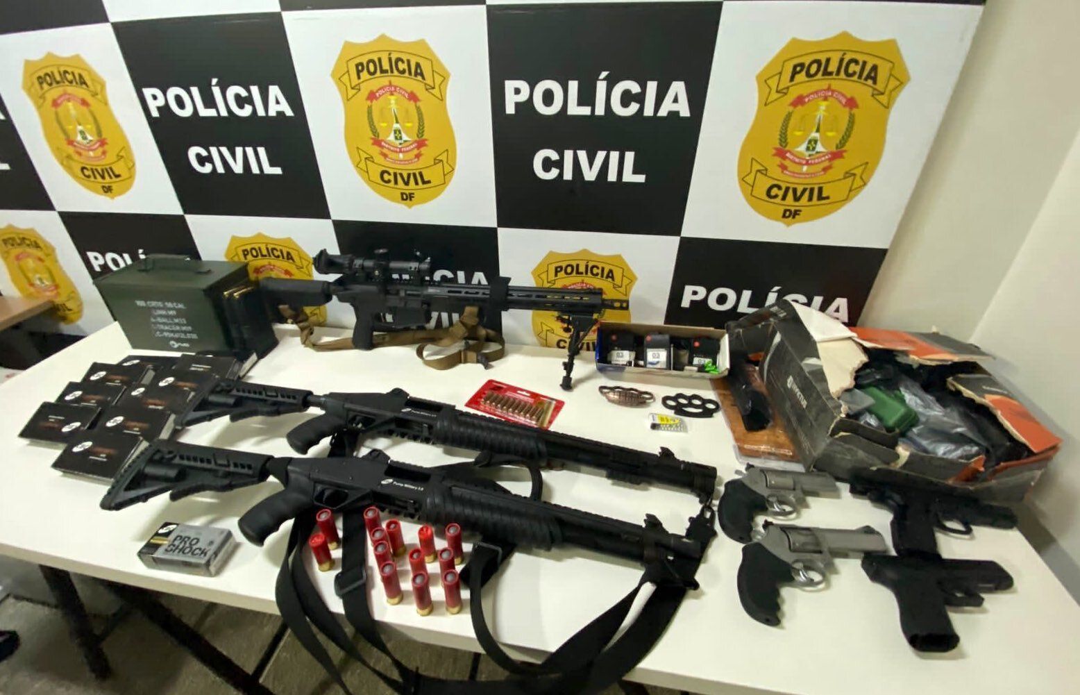 Arsenal suspeito Brasília