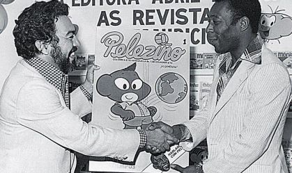 Infância de Pelé foi inspiração para criação de "Pelezinho", lembra Mauricio de Souza