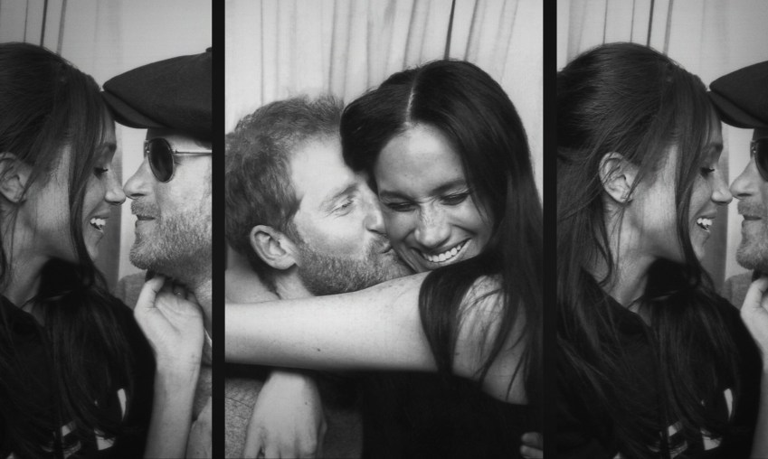 Foto de arquivo do casal aparece no teaser / Divulgação/Netflix