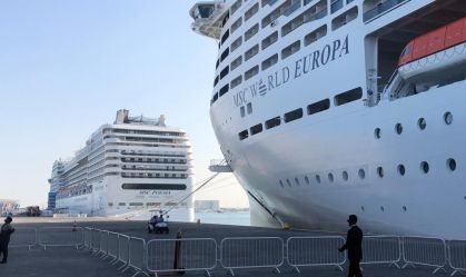 Após anos de declínio, casos de infecção por norovírus aumentam em navios de cruzeiro