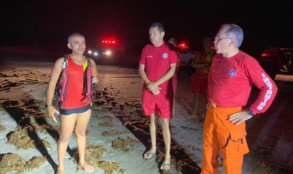 Bombeiro consegue se salvar após ficar à deriva e nadar por mais de 4 horas no Ceará