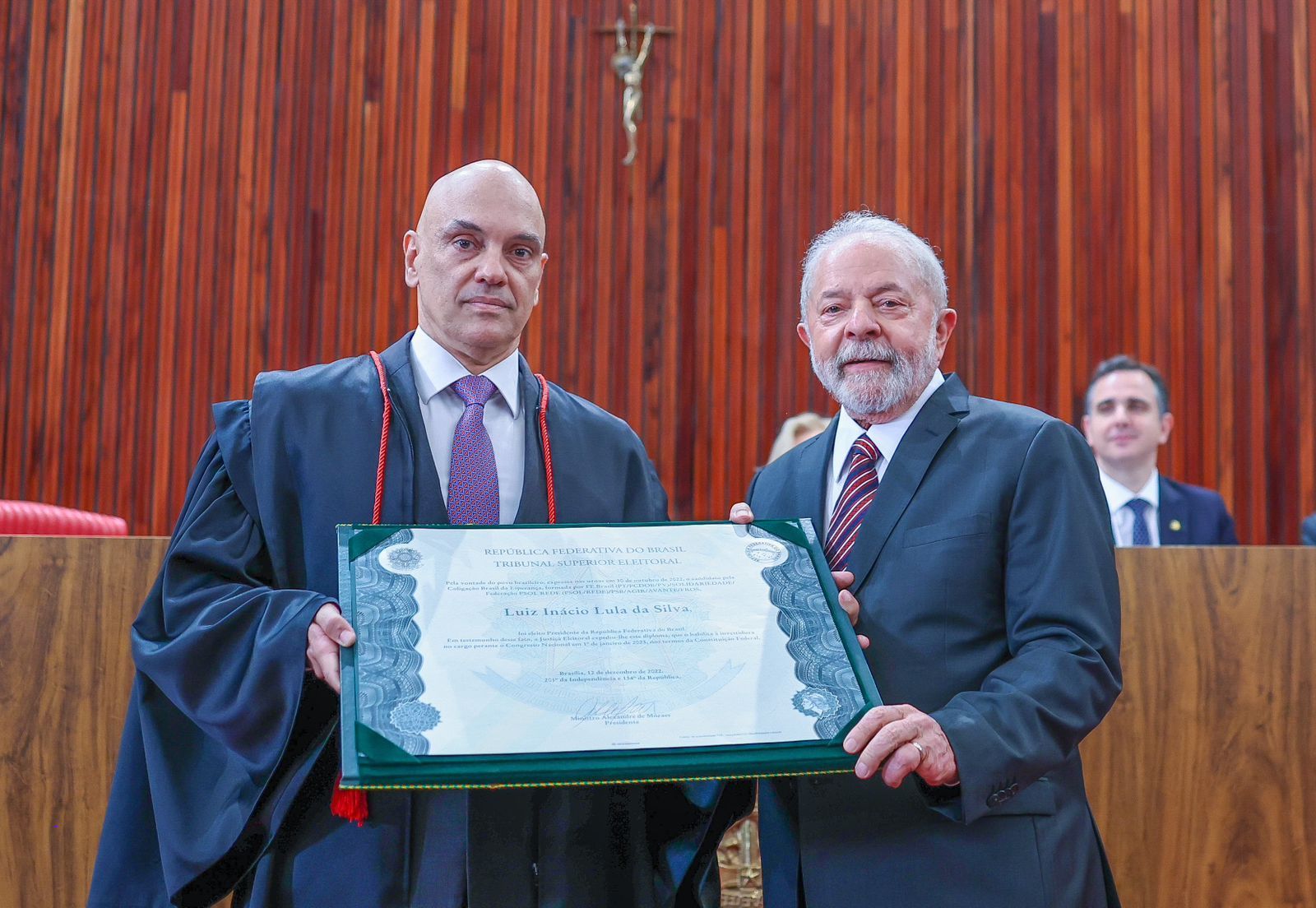 Diplomação TSE Lula Alckmin