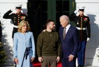 Zelensky e Biden se reúnem na Casa Branca