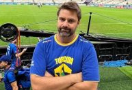 Humorista Fábio Rabin diz que está bem e a caminho do Brasil