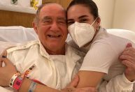 Lívian Aragão deixa evento às pressas para ficar com Renato Aragão no hospital