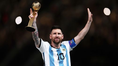 Messi foi eleito o melhor jogador da Copa do Mundo 2022