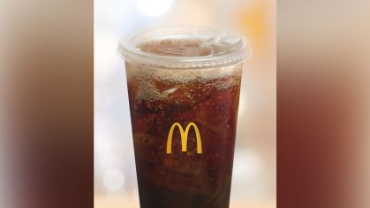 McDonald's nova tampa para copos