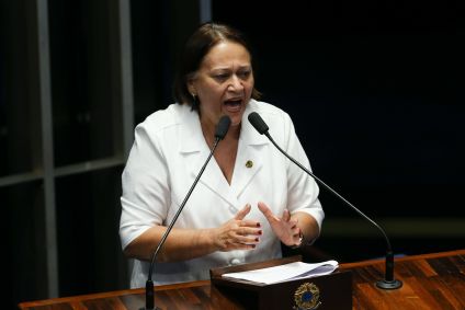 A governadora do Rio Grande do Norte, Fátima Bezerra (PT)