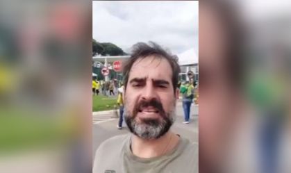 Raif Gibran Filho, alvo de um dos mandados de prisão preventiva da Polícia Federal (PF), conseguiu fugir no momento em que seria preso pelos policiais.