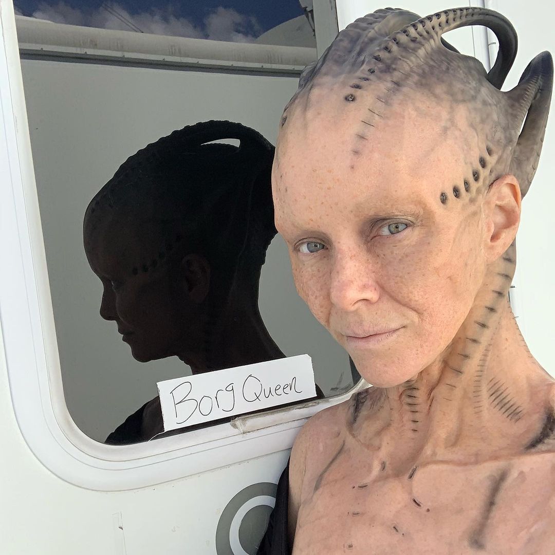 Annie Wersching como Rainha Borg em “Star Trek Picard”/ Reprodução/Instagram