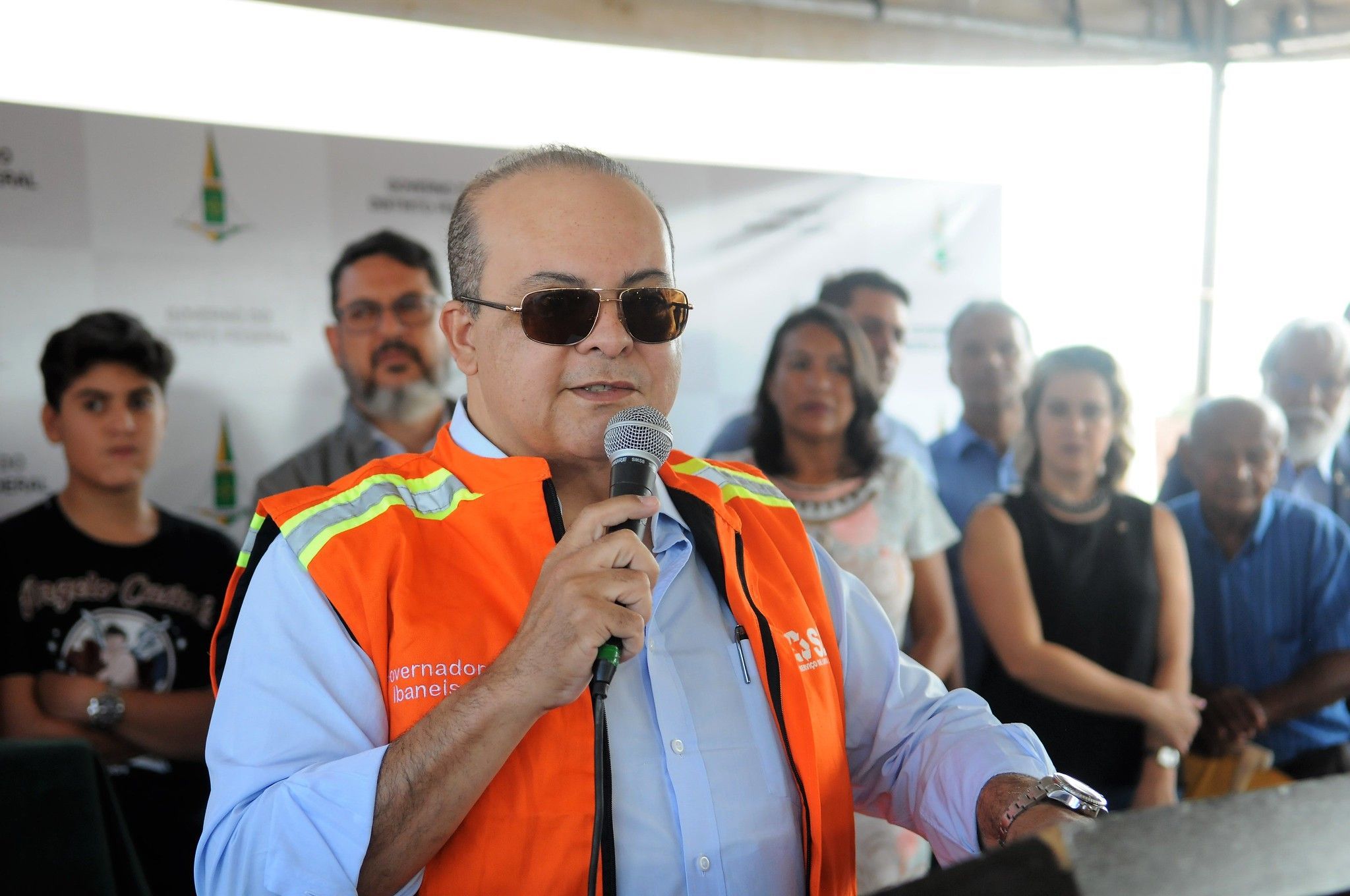 Ibaneis Rocha, governador afastado do Distrito Federal